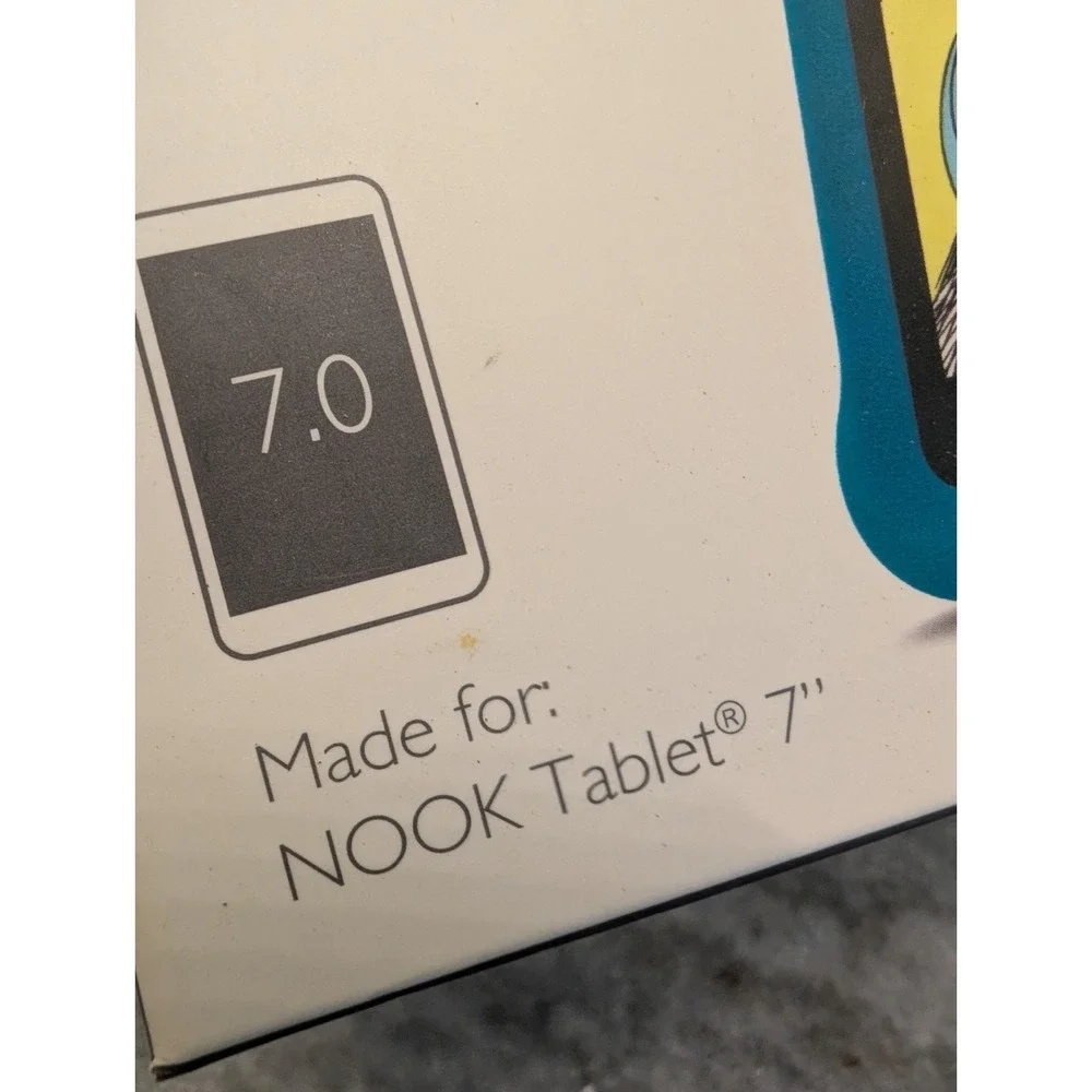 Brand New Barnes & Noble Microfoam‎ Nook Tablet Bumper For Kids 7